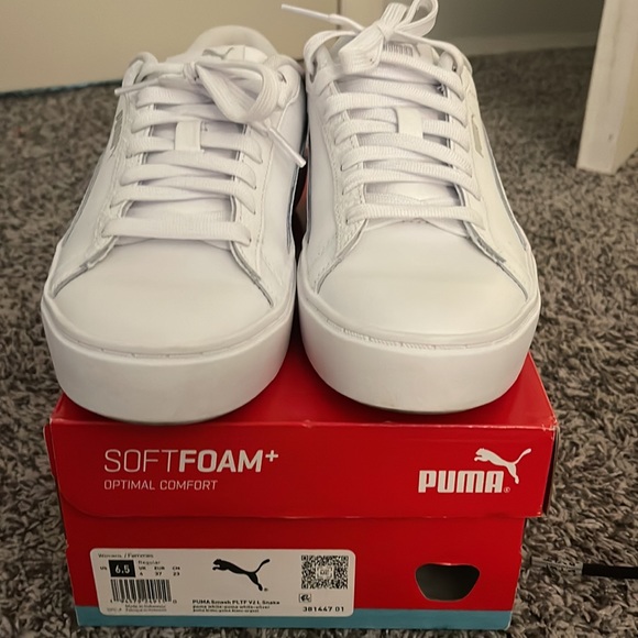 PUMA Smash PLTF V2 L snake sneakers - Picture 2 of 5